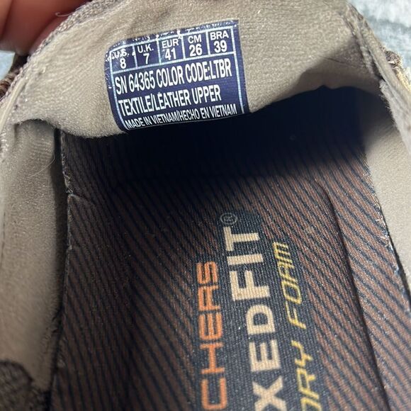 Skechers Relaxed Fit Memory Foam Slip On Loafers Shoes Size 8 - Picture 8 of 8